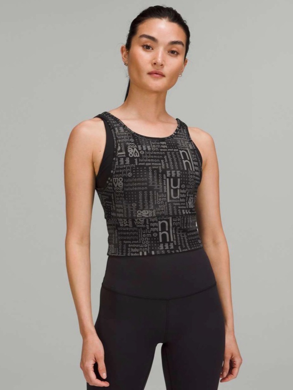 Lululemon Power Pivot Everlux Tank Top *Motif
